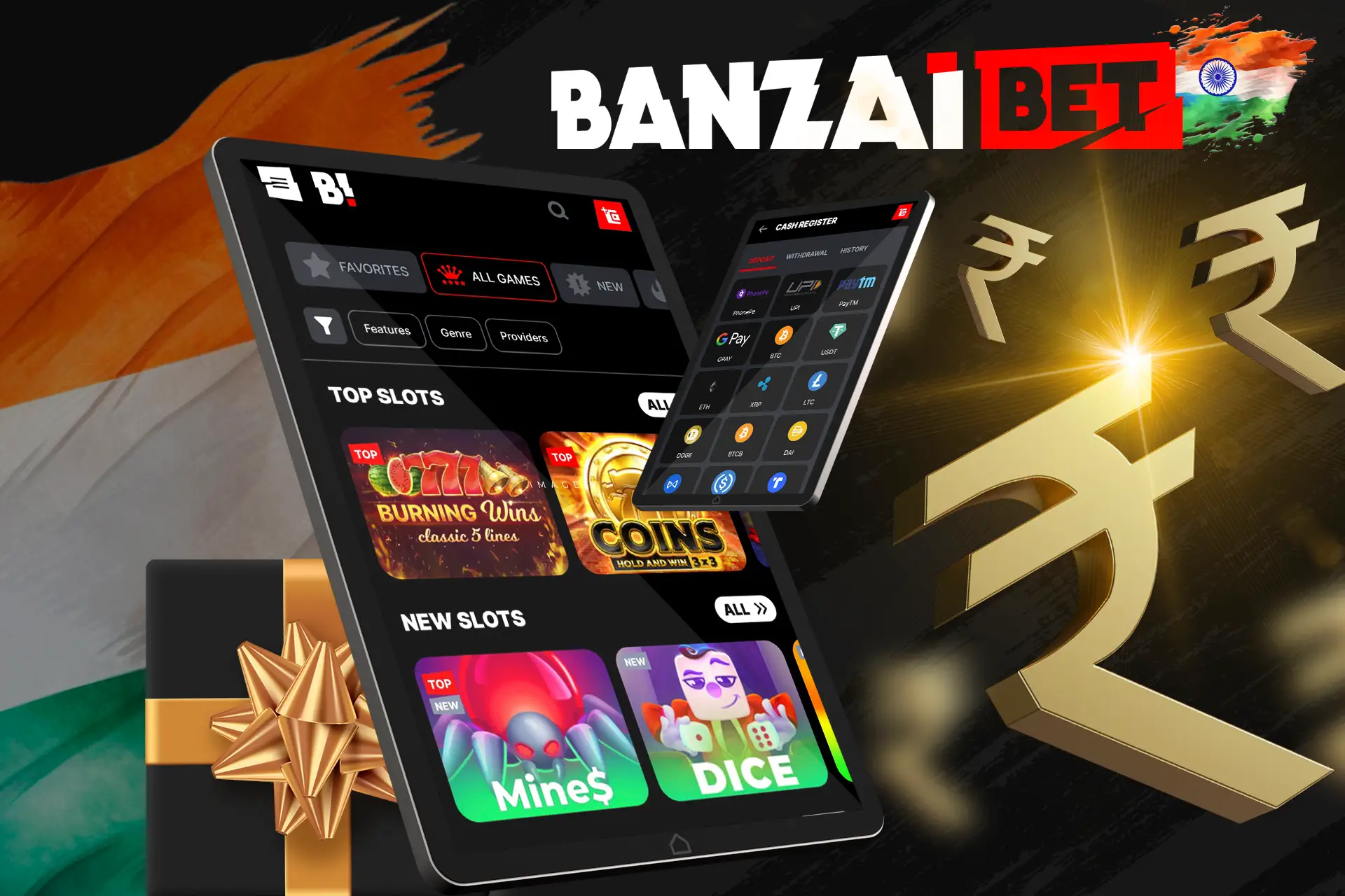 Check out Banzaibet India payment methods and get your starting bonus