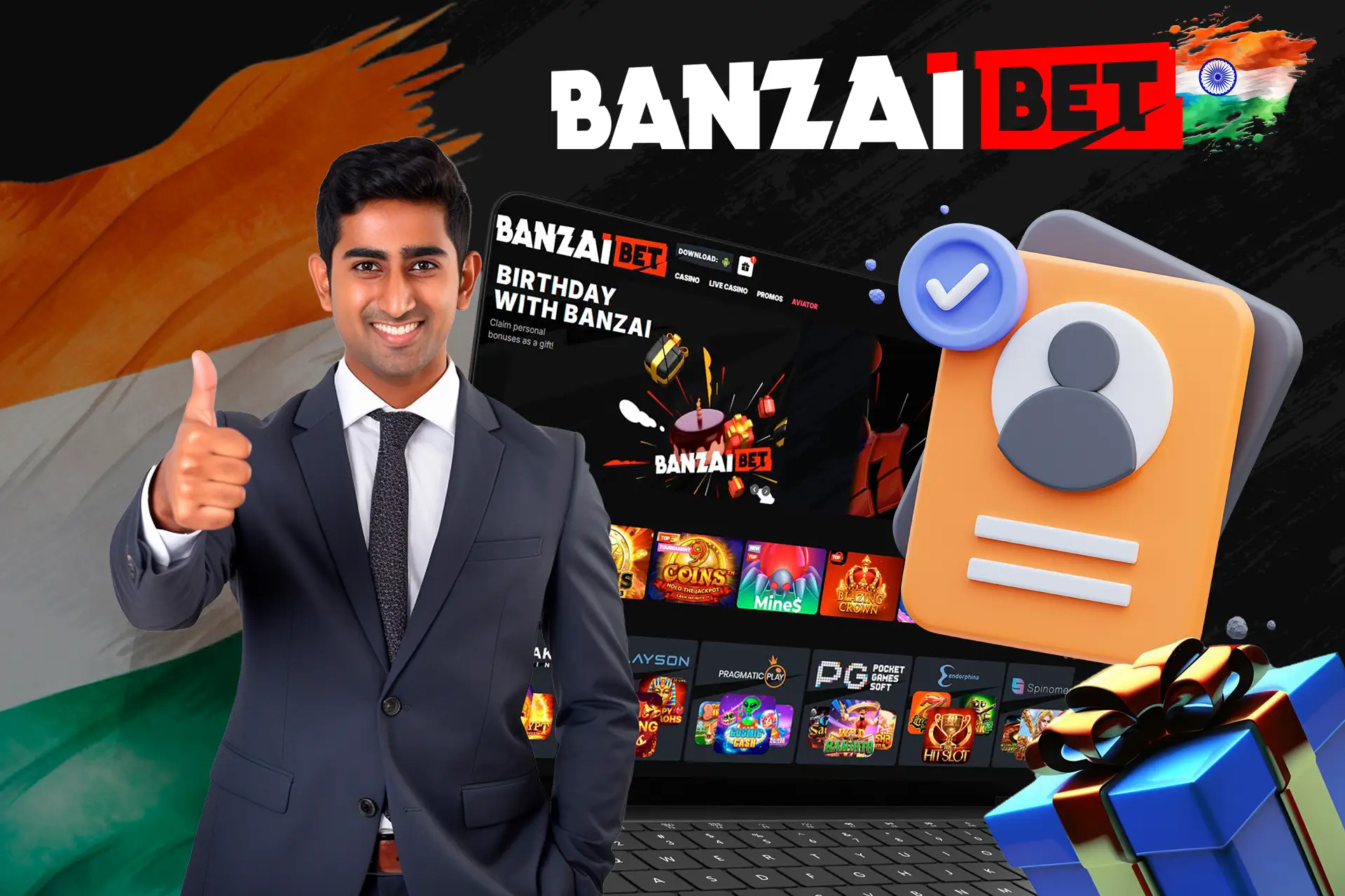 Register an account on the top site Banzaibet India and don't miss the chance to get a bonus