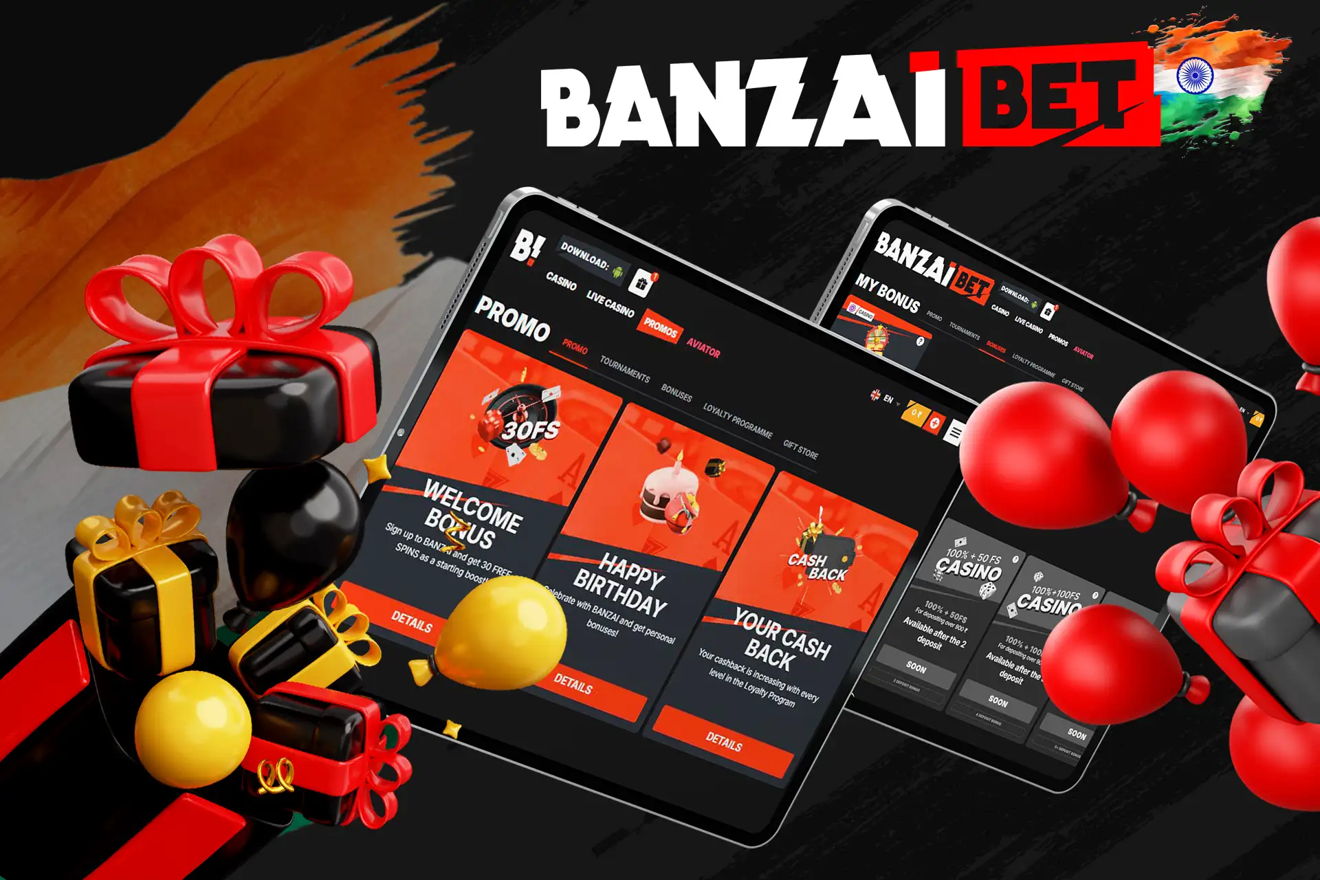 Check out Banzaibet India Bonus Program