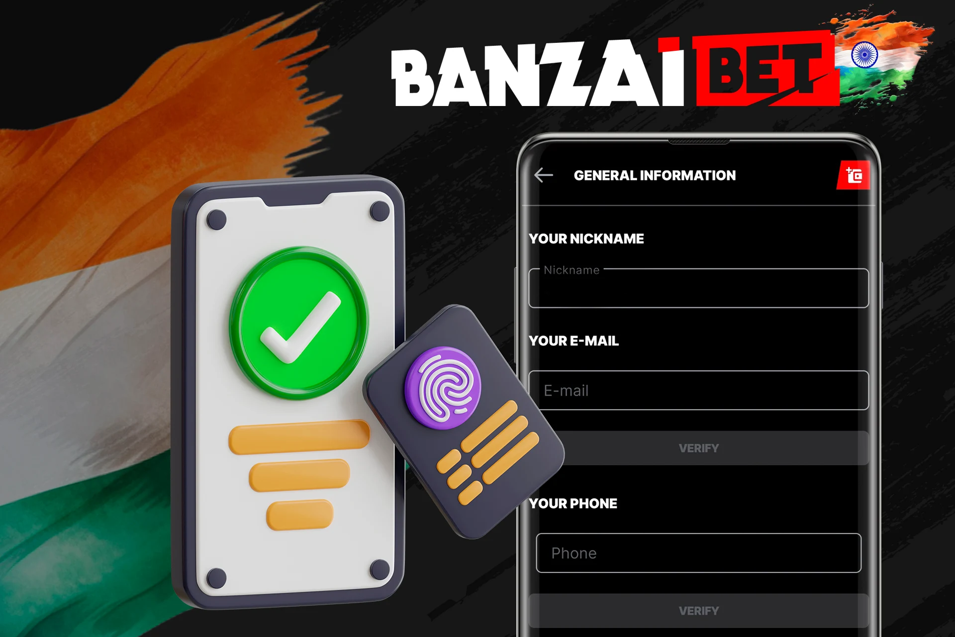 Verification at Banzaibet India
